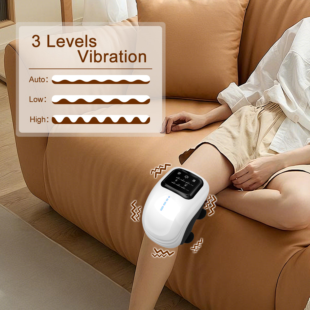 Smart Knee Wrap - Massageador de Joelho Magnético Inteligente com