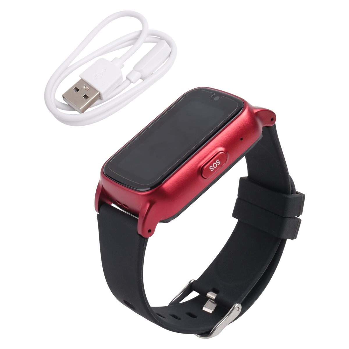 Fall Detection Watch - Relógio inteligente DT60 4G para idosos,