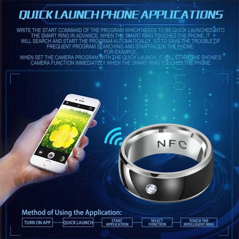 Anel de dedo inteligente NFC,  - Smart Ring Nfc Pay avaliação e preço
