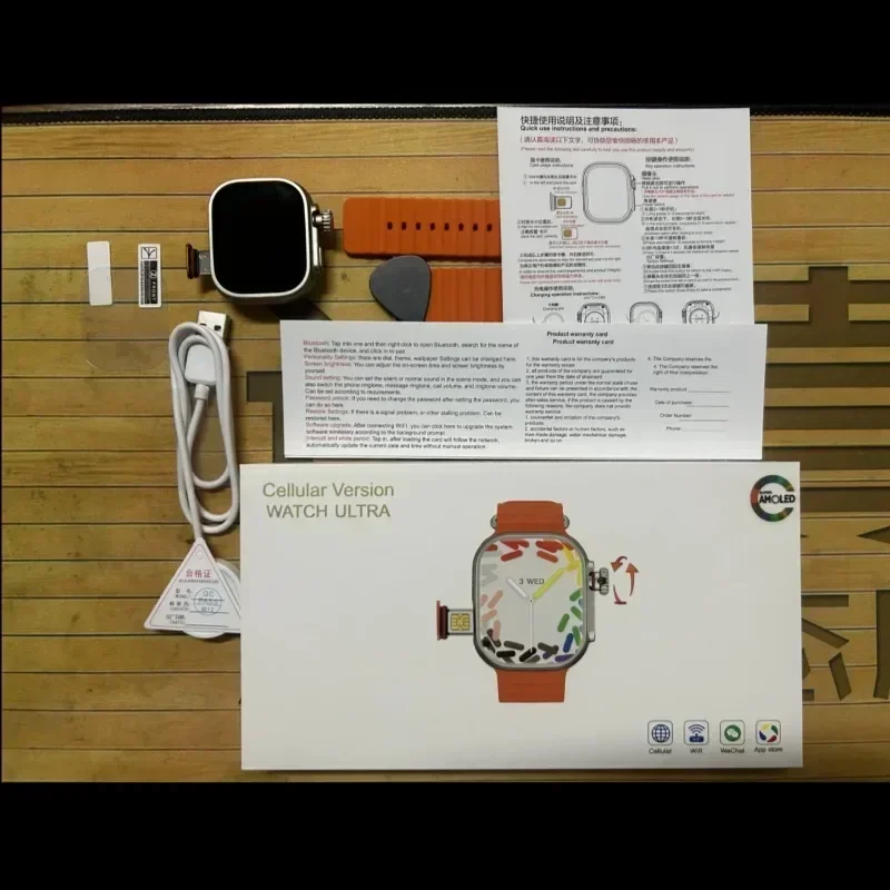 CDS9 Novo Smartwatch Android c - Fall Detection Watch avaliação e preço