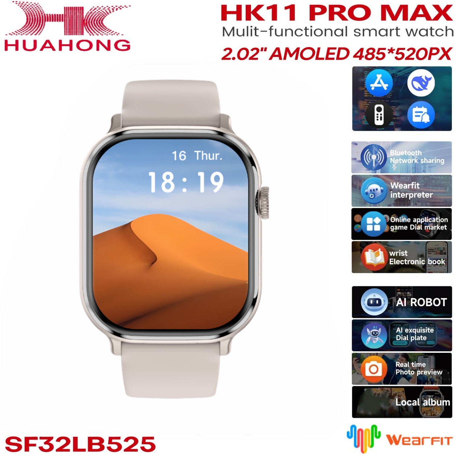 Smartwatch Original HK11 Pro M - Fall Detection Watch avaliação e preço