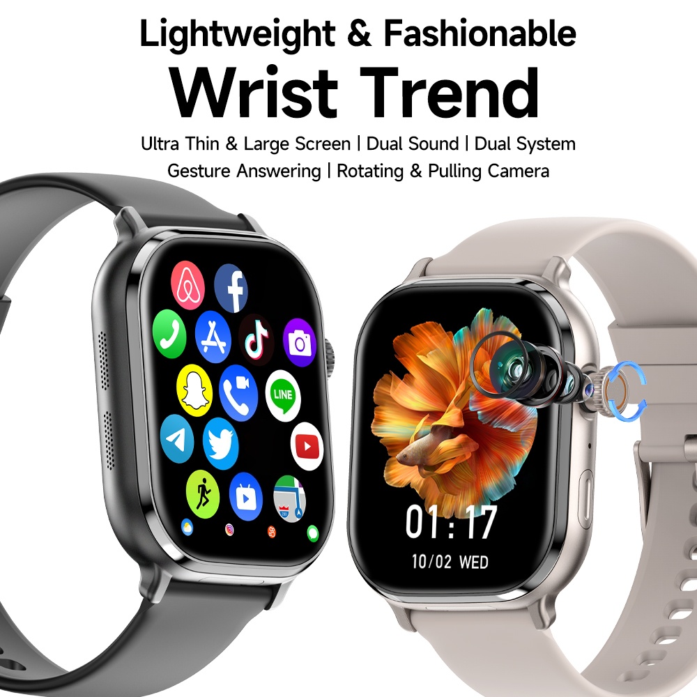 Smartwatch 32GB+512GB 5G LTE A - Fall Detection Watch avaliação e preço