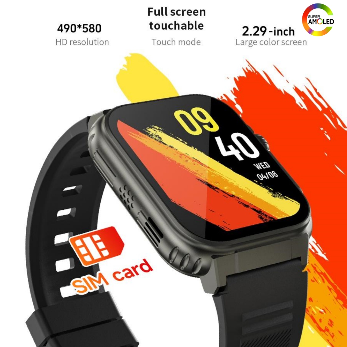 Smartwatch S12 Ultra MAX 5G co - Fall Detection Watch avaliação e preço